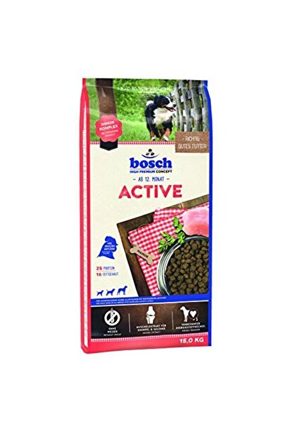 Bosch Active Yüksek Enerjili Yetişkin Köpek Maması 15 Kg