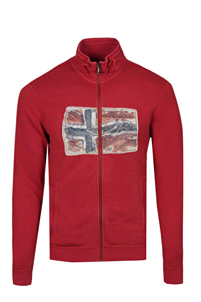 Napapijri BABOS STAND ERKEK SWEATSHIRT N0YGQN-R66