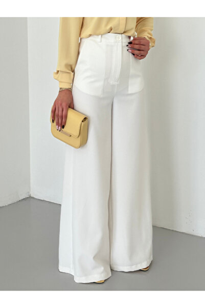 Vuntal BUTİK Double Loose Leg Palazzo Pants