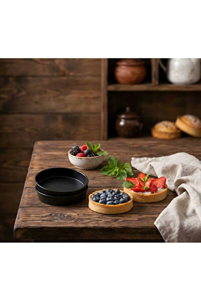 GALATAPAZAR قالب تارت مسطح مركب مكون من 6 قطع 10 سم