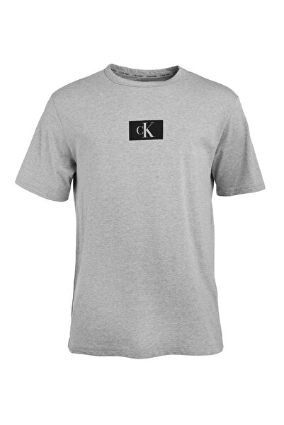Calvin Klein تي شيرت رجالي رمادي