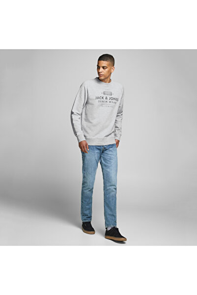 Jack & Jones SWEATSHIRT BĂRBAȚI 12164976-ALB