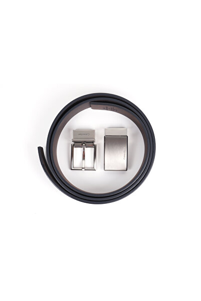 Calvin Klein ERKEK 4 IN 1 KEMER 11CK020019-BLACK-BRN