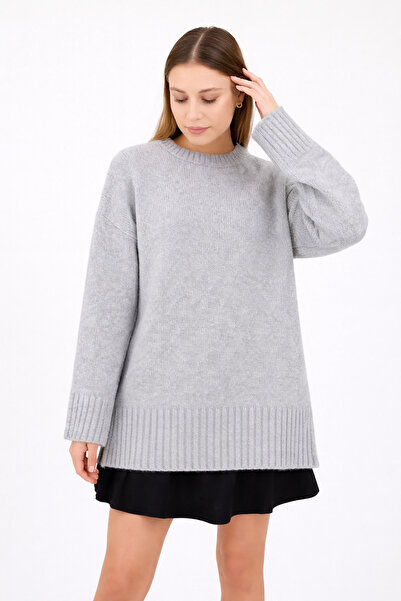 Get Crazy سترة تريكو نسائية برقبة دائرية