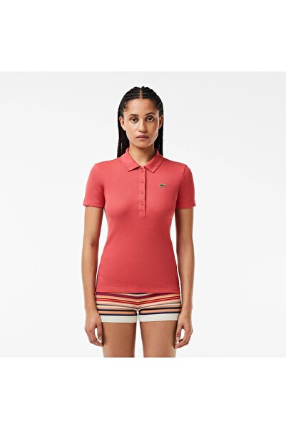 Lacoste تي شيرت نسائي DF5377-ZV9