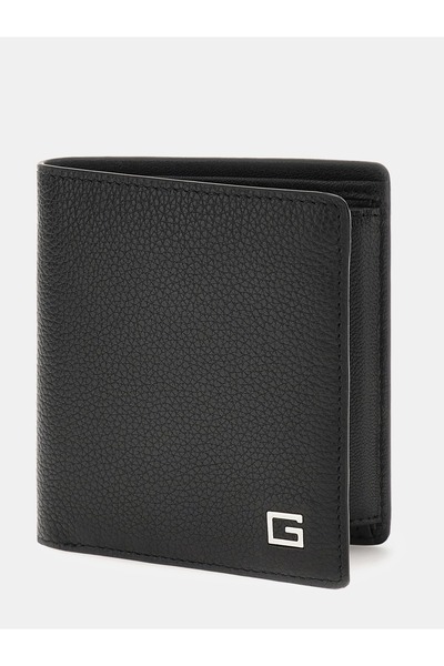 Guess محفظة رجالية SMNEZULEA22-BLA