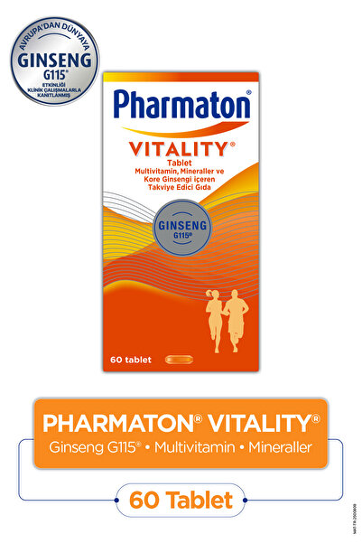 Pharmaton Vitality 60 Tablet