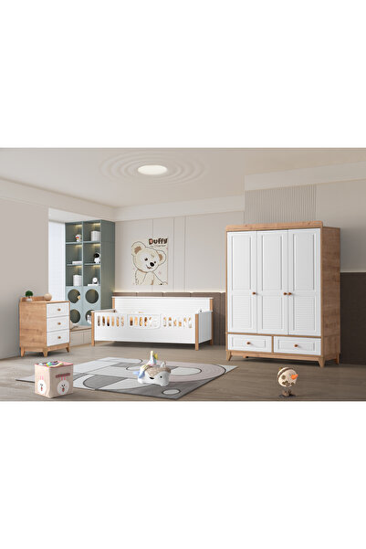 Cozibo Milano Star Montessori Karyola Bebek Montessori 96x196 Cm