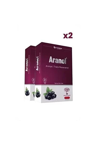 Rcfarma أرانول أرونيا ترانس ريسفيراترول 30 كبسولة × 2 قطعة