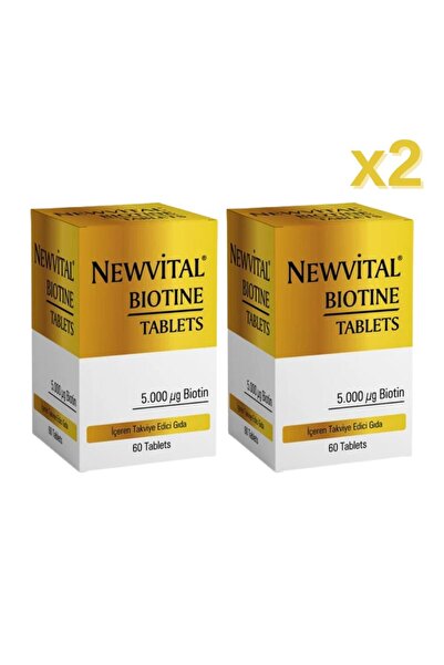 Rcfarma نيوفيتال بيوتين 60 قرص × 2 قطعة