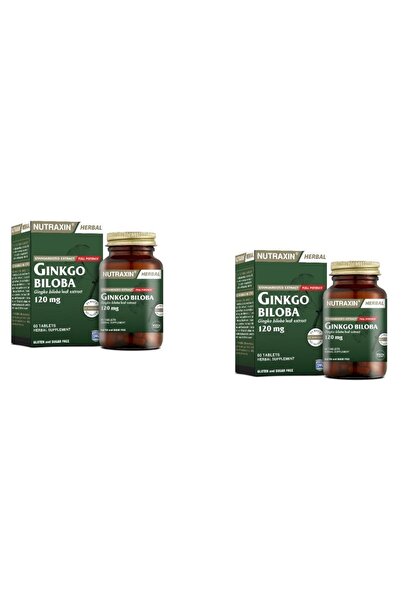 Nutraxin Ginkgo Biloba 60 Kapsül x 2 Adet