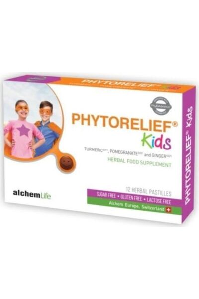 Genel Markalar Alchem Life Phytorelief Kids 12 Pastil