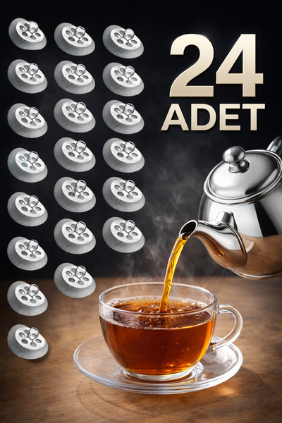 nistabolje 24 قطعة من مصفاة الشاي العملية داخل إبريق الشاي، مصفاة للشاي سويكتاك