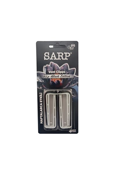 Sarp Araba Otomobil Oto Kokusu Klıps Mıx Flower Araç Kalorifer Havalandırna Petek klipsi Black Edition