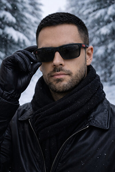 S.POLO 400 Uv Koruma Gözlük Siyah Renk Erklek Güneş Gözlüğü