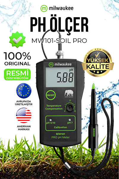 Milwaukee MW101-SOIL Toprak pH Metre