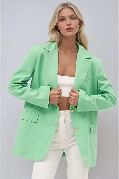 Lijuri Agnes Blazer Keten Ceket 6105 R7-E-K4