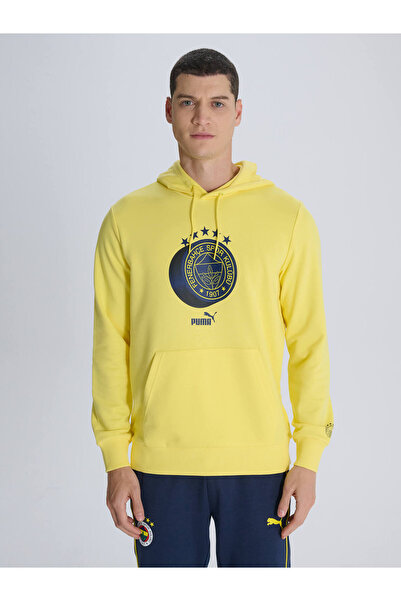 Fenerbahçe PUMA FENERBAHÇE LOGO SARI SWEAT