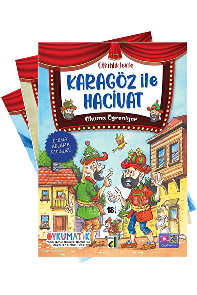 Damla Yayınevi ETKİNLİKLERLE KARAGÖZ İLE HACİVAT (6 KİTAP)