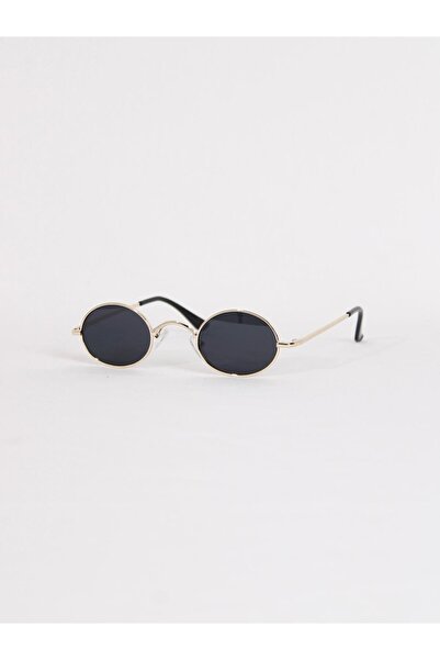 Maldia Shop Unisex Ellipse Silver Sunglasses