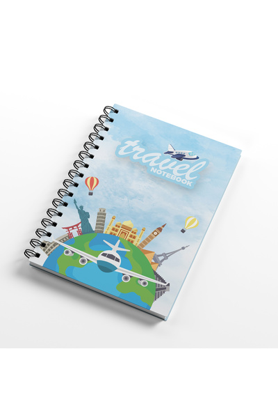Basım Atölyesi Travel Planner - Seyahat Planlayıcı Defter