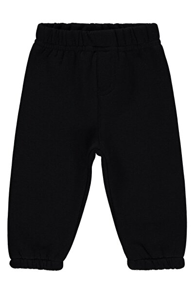 Civil Baby بنطلون رياضي عادي للأطفال من 6 إلى 18 شهرًا - أسود من 6 إلى 9 أشهر