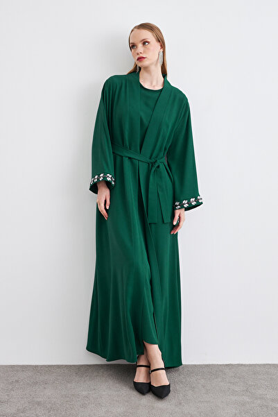 VAVİNOR Rita Abaya Takım - Zümrüt
