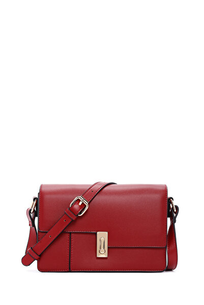 Derimod Kadın Bordo Uzun Askılı Çapraz Çanta 25WBD281918