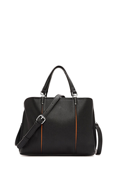 Derimod Жіноча чорна сумка на довгих ременях 25WBD283918