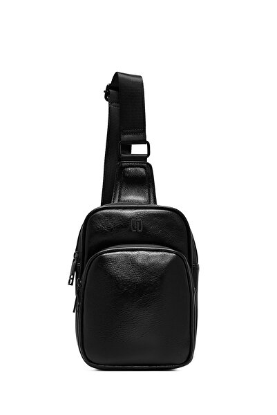 Derimod Erkek Siyah Mini Çapraz Çanta 25SBD300518