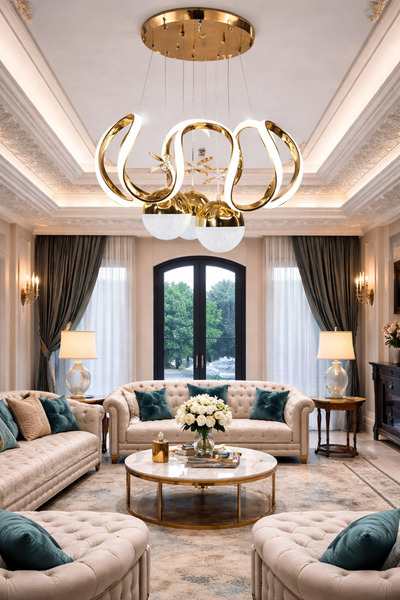 Lamira aydınlatma AHTAPOT 3 TOPLU LED AVİZE