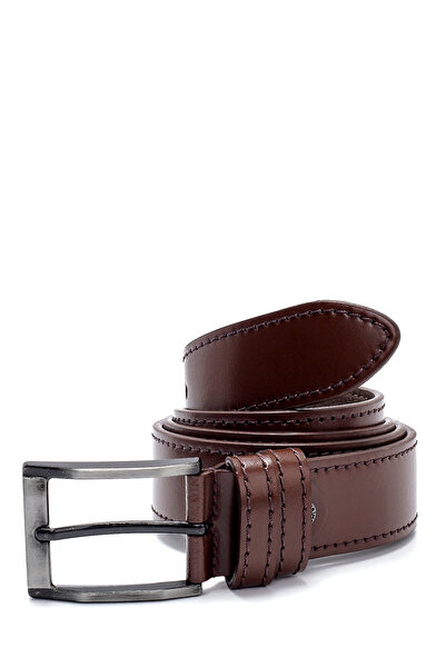 Derimod Curea din piele maro pentru bărbați 000A2D1212118
