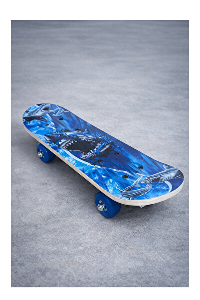 Furkan Toys Ahşap Kaykay Küçük Boy 45cm Başlangıç (3-5 yaş)