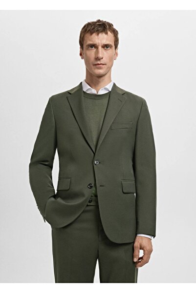 MANGO Man Slim fit Milan kumaş blazer ceket