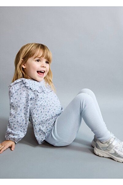 MANGO Baby Fitilli pamuklu tayt