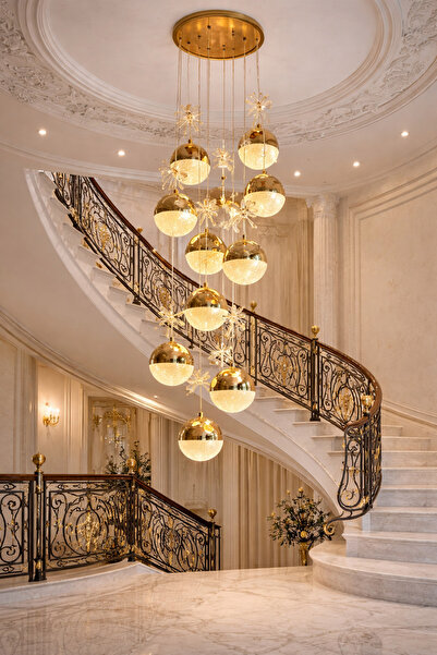 Lamira aydınlatma 17CM 10 TOPLU LED AVİZE