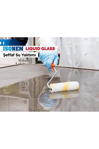 Isonem LiQuid Glass Şeffaf Parlak Su İzolasyonu 4 Kg