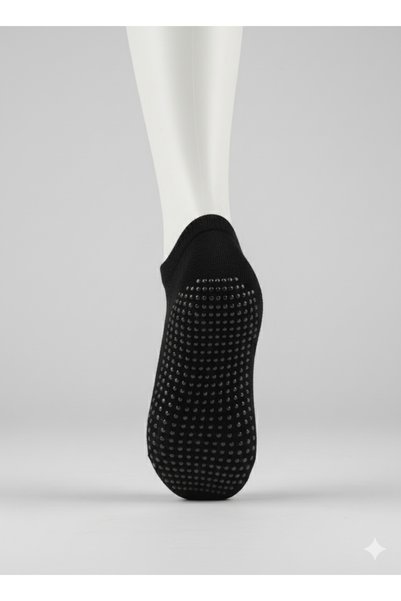 Pierre Lines Alya2 Pair Cotton Anti-Slip Silicone Sole ▪️   Yoga Pilates Tawaf Dance ▪️   Ballet Socks