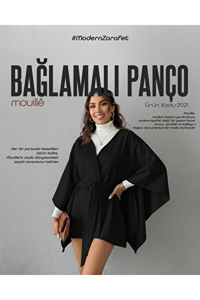 Mouillé Panço Bağlama Detaylı Kaşe