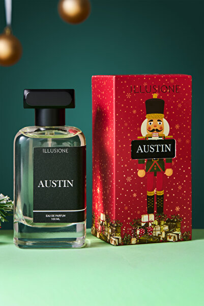 ILLUSIONE FRAGRANCE Austin Edp Erkek Parfüm 100ml | Odunsu-baharatlı-amber | Erik, Sedir, Paçuli, Misk