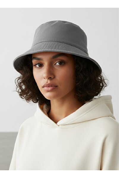 STELLA VESTİNO قبعة دلو / قبعة صياد مبطنة بجلد النوبوك الفاخر - للجنسين