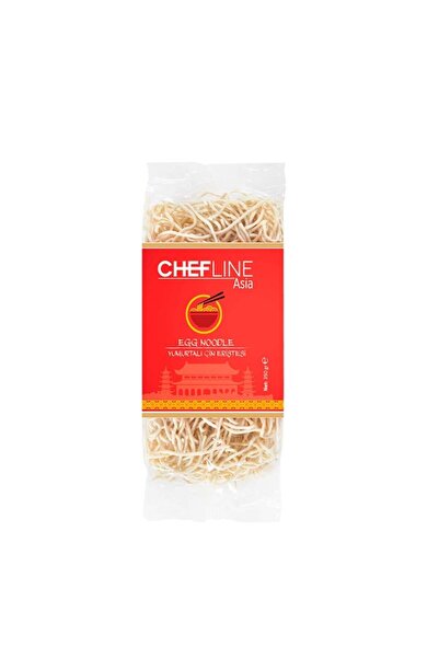 Chefline Asia Yumurtalı Çin Eriştesi Egg Noodle 350 Gr X 3 Adet