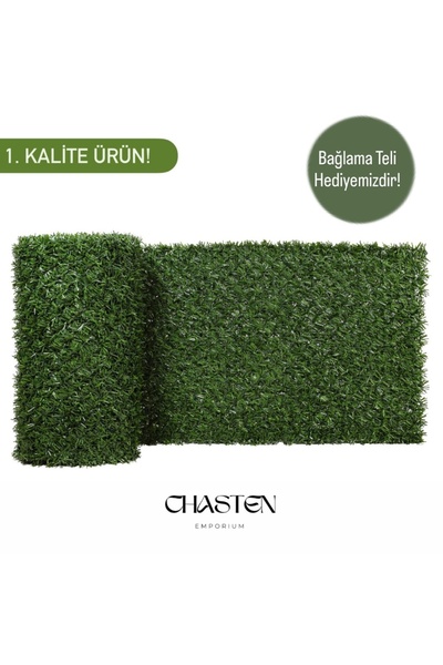 chasten emporium Çim Çit Bahçe Çiti 0,75metre X 10metre ( Bağlama Teli Hediye...