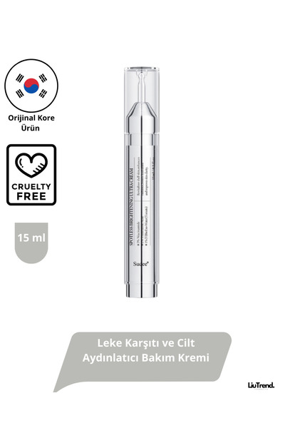 Sudee Spotless Brightening Ultra Cream 15 ml Leke Karşıtı ve Cilt Aydınlatıcı...