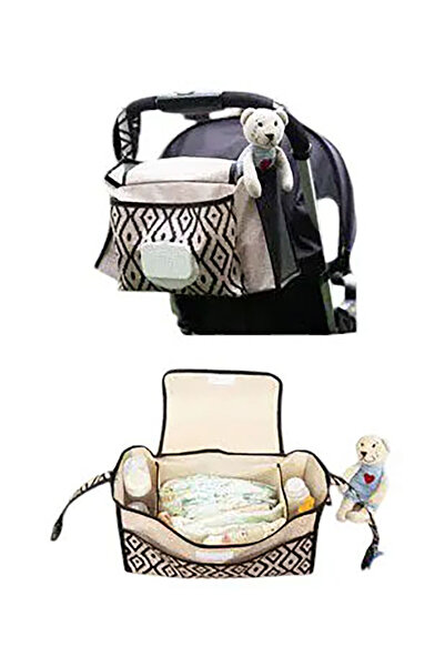 Flosoft منظم عربة الأطفال وحقيبة اليد مقاس 37x12x19 سم