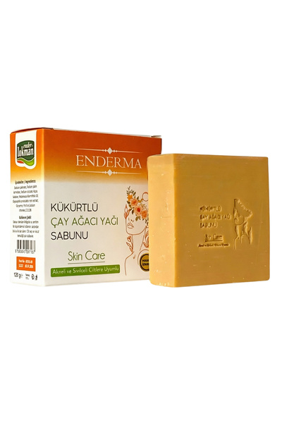 enderma Kükürtlü Çay Ağacı Yağı Sabunu 120 gr