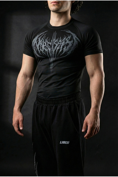 Liber Ezekiel - Compression T-shirt (SİYAH)