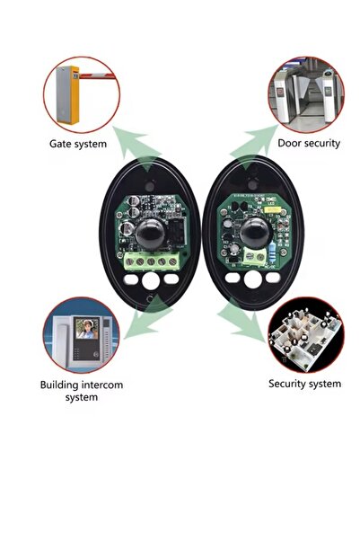 smackbio SM KABLOLU FOTOSEL OTOMATİK KAPI BARİYER EMNİYET FOTOSELİ