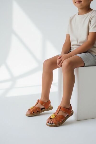 Görkem bebe ayakkabı ve tekstil Κοριτσίστικα σανδάλια (Στενή Μορφή)