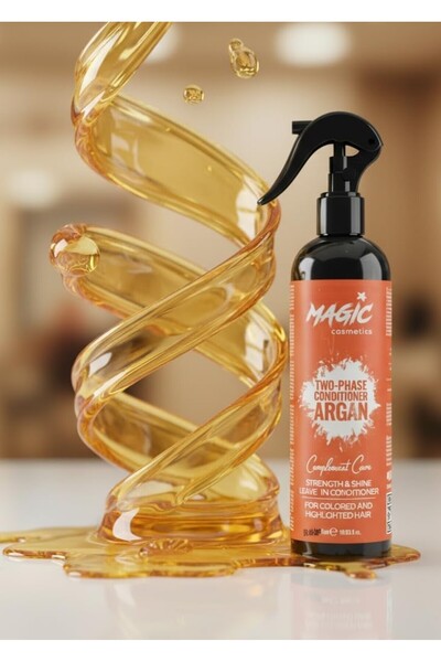Çift Fazlı Argan Yağı İçerikli Fön Suyu 400 ml–Koruyucu & Besleyici–Parlaklık ve Kolay Tarama Sağlar